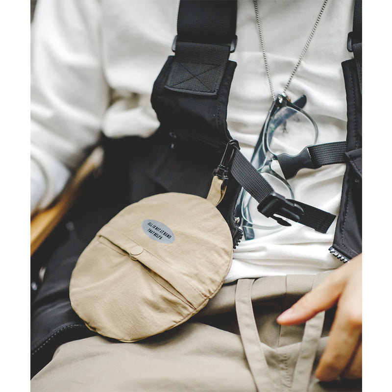 2-way foldable nylon bucket hat
