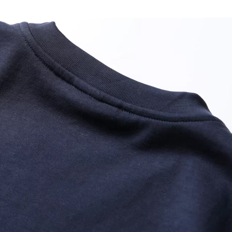 300g夏新作編みポケットエスニック風Tシャツ