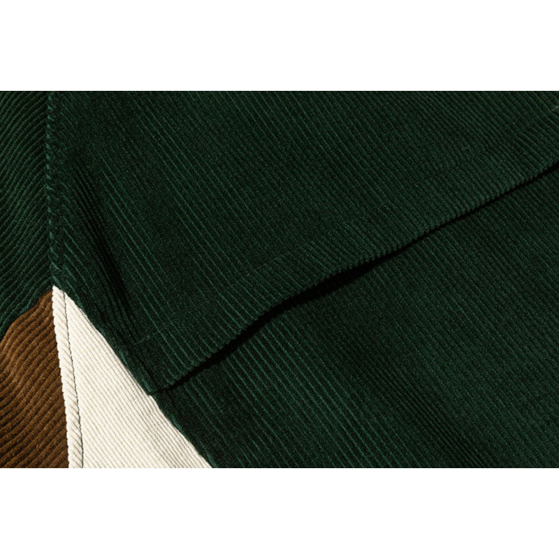 Switch stand collar zipper embroidery loose jacket