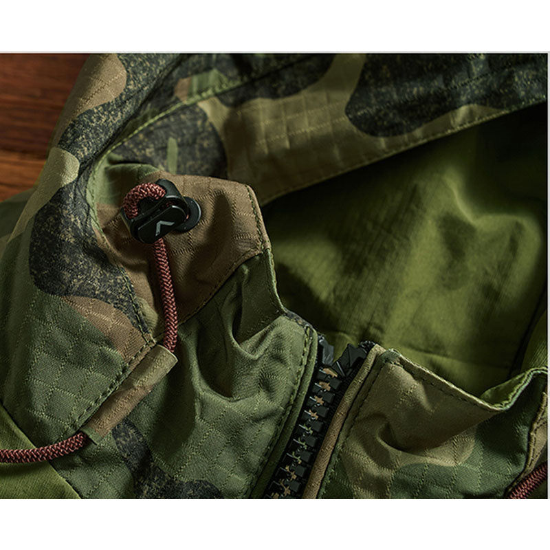 Outdoor Functional Camouflage Combination Hooded Jacket