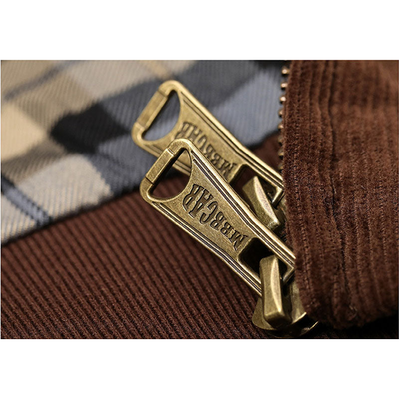 Corduroy G9 Stand Collar Harrington Jacket