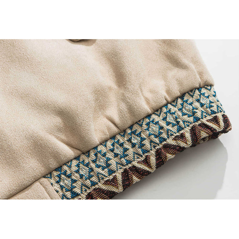 Ethnic-style American casual jacket