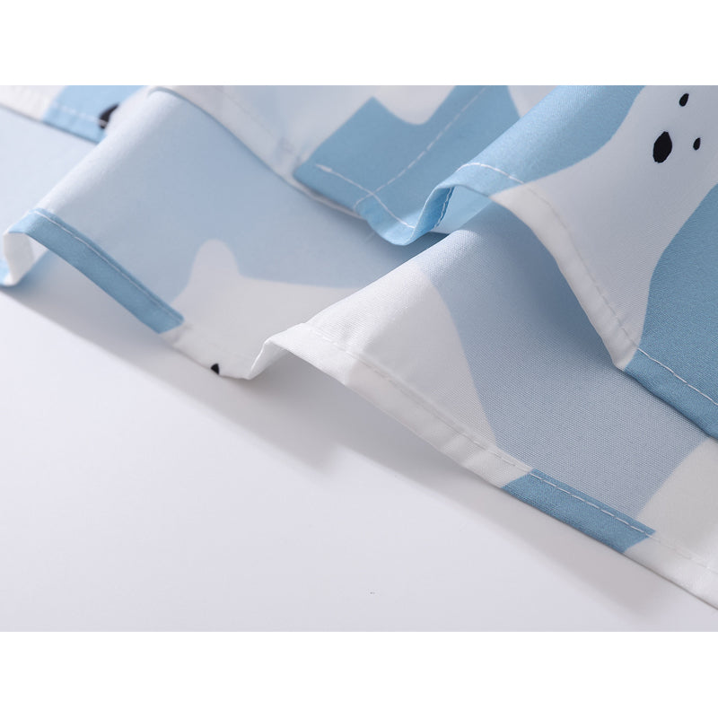New summer polar bear print short sleeve shirt