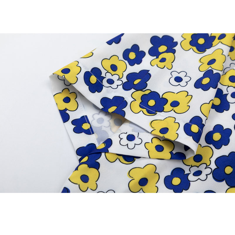 Floral print shirt in 3 colors