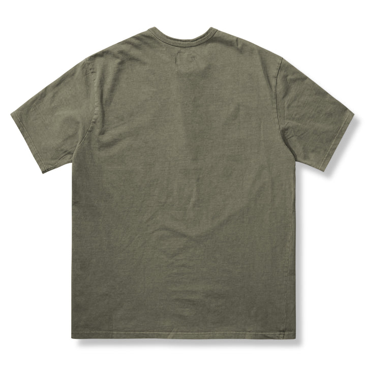 【大人気】ウォッシュド加工 ヘビーウェイト半袖ヘンリーTシャツ