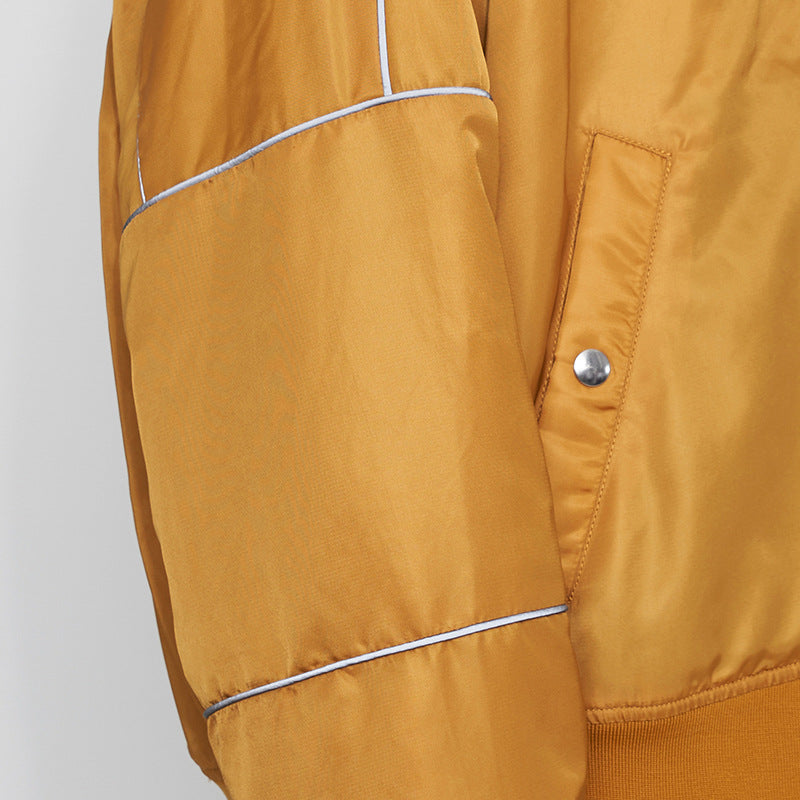 Lightweight retro plain jacket