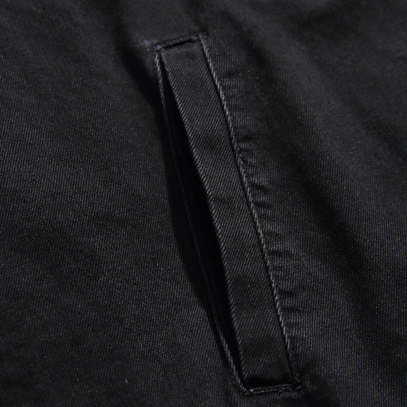 Washed Black Retro Jacket