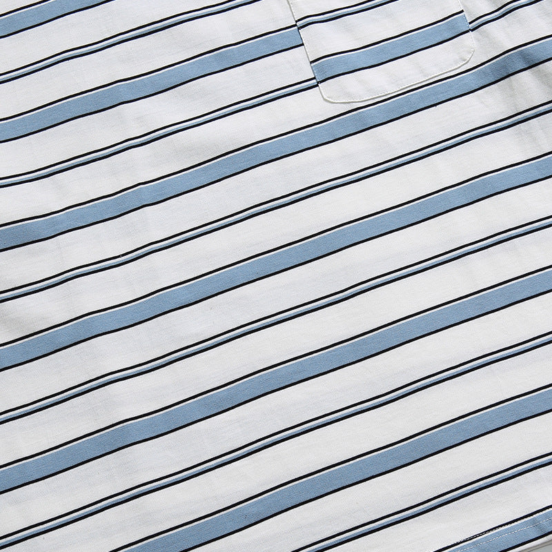 Classic striped long-sleeved t-shirt