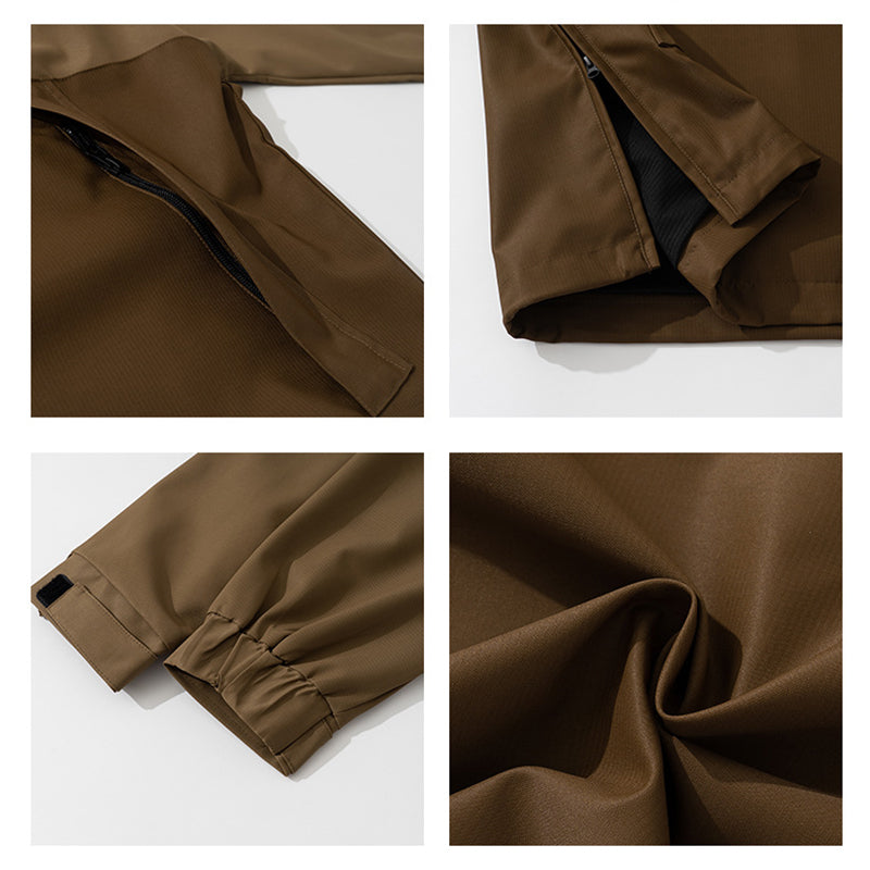 Color-blocked improved deck parka