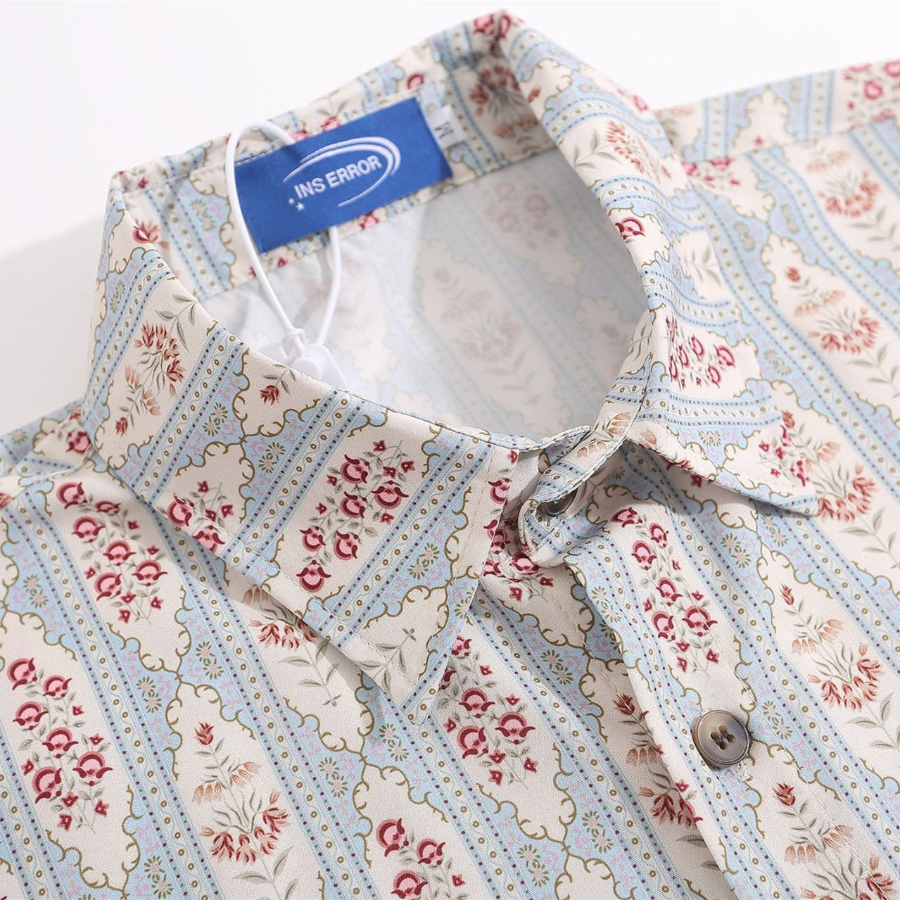 Classic floral print aloha shirt