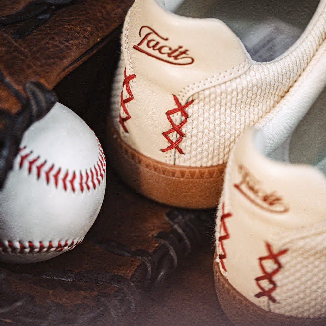 Baseball-style x Sashiko German Army Sneakers