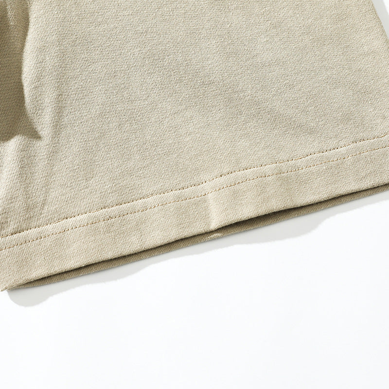 Switching pocket short sleeve T-shirt
