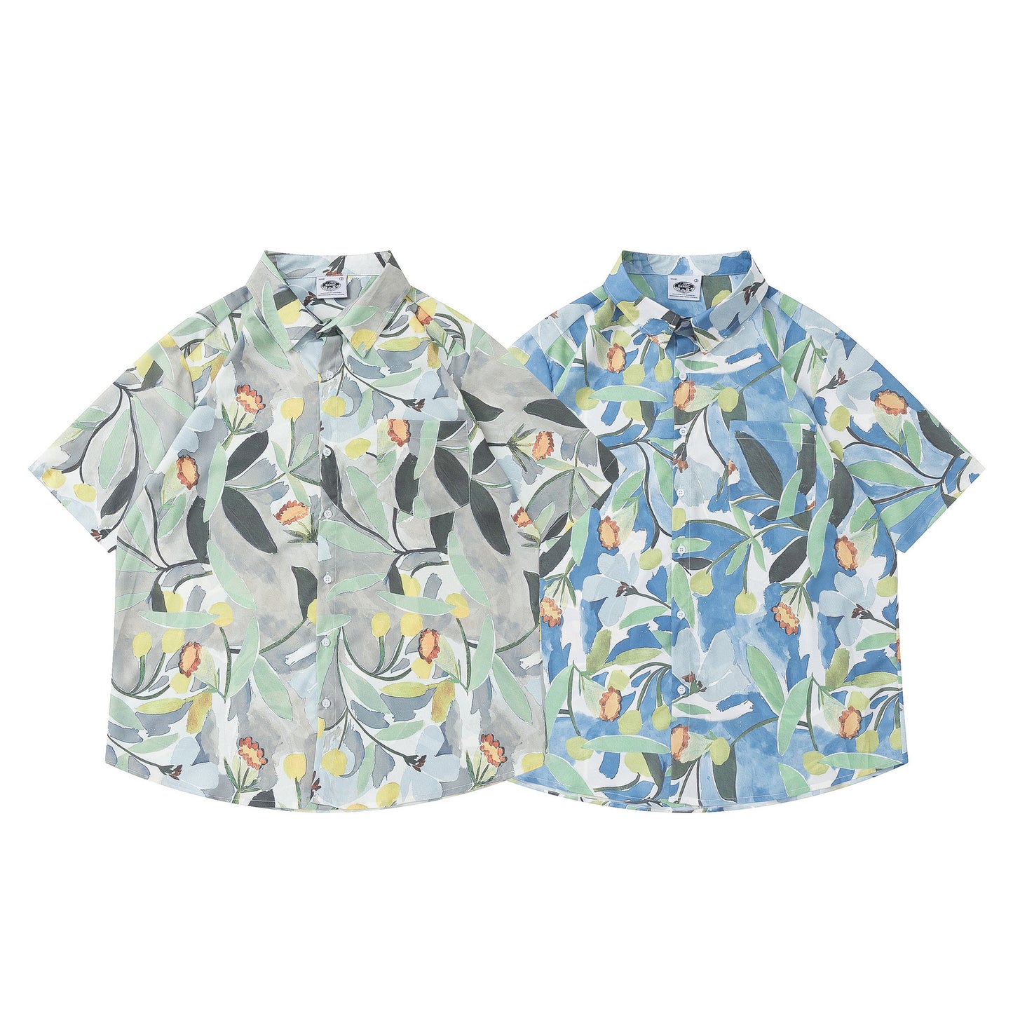Hawaiian Vacation Painting Print Shirt