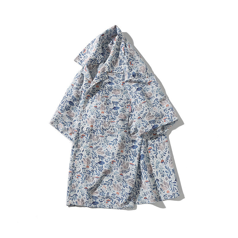 Hawaii Cuban Print Short Sleeve Shirt