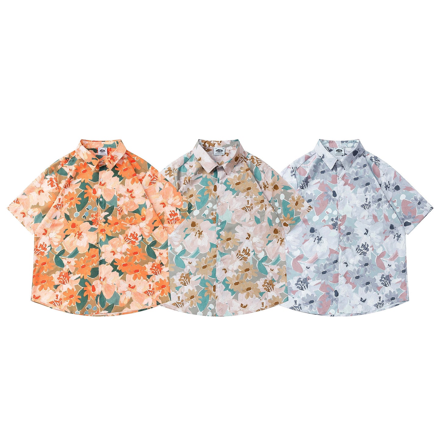 Hawaiian Vacation Painting Print Shirt