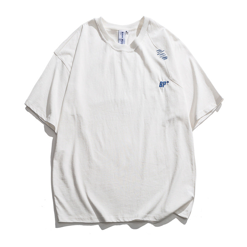 Printed casual short-sleeved T-shirt