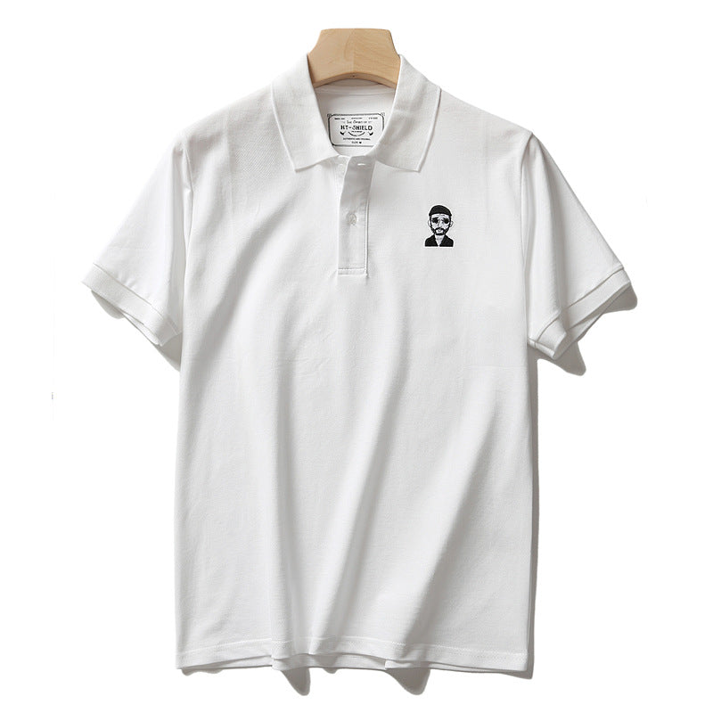 Mini Embroidered Piqué Polo Shirt