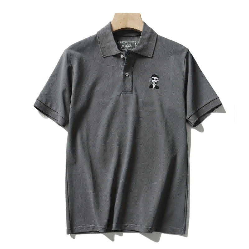 Mini Embroidered Piqué Polo Shirt