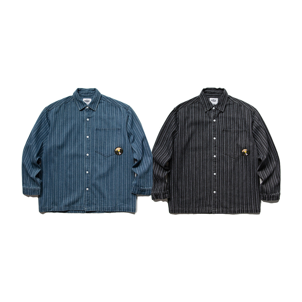 New Autumn Striped Long Sleeve Shirt