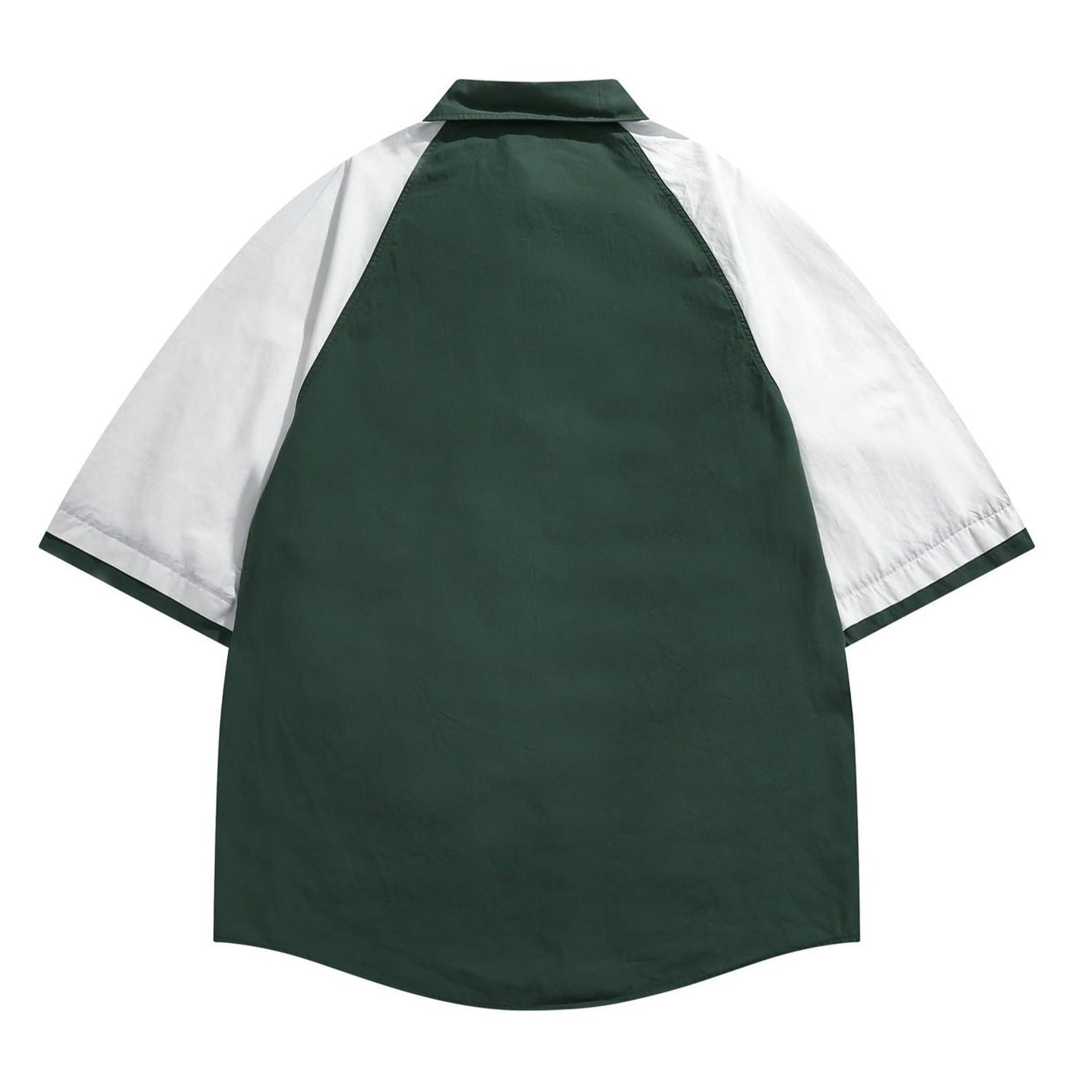 Retro style short sleeve shirt with pocket