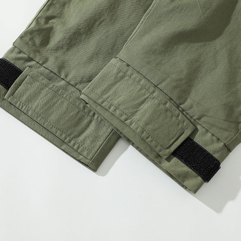 Corduroy jacket with multi-pockets