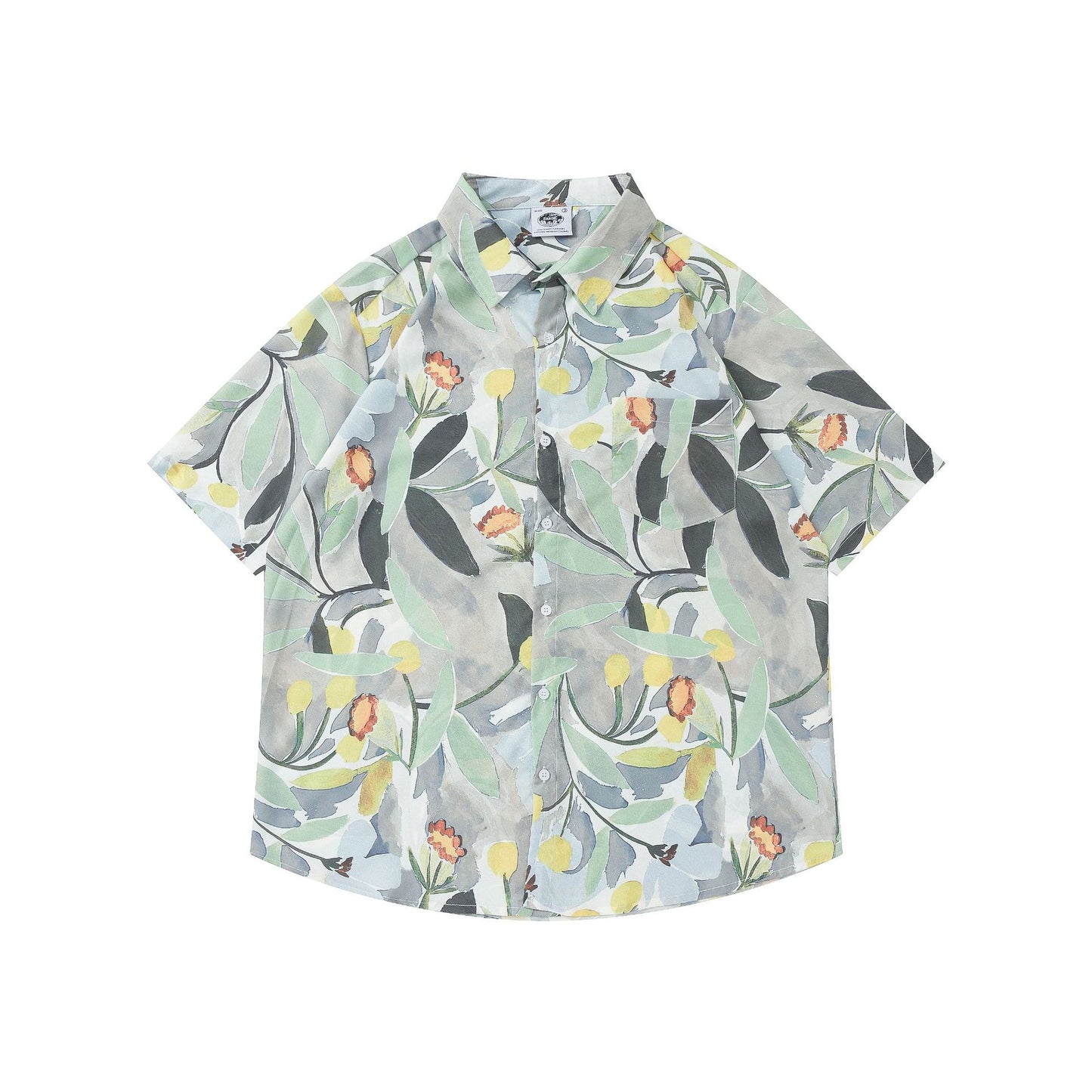 Hawaiian Vacation Painting Print Shirt