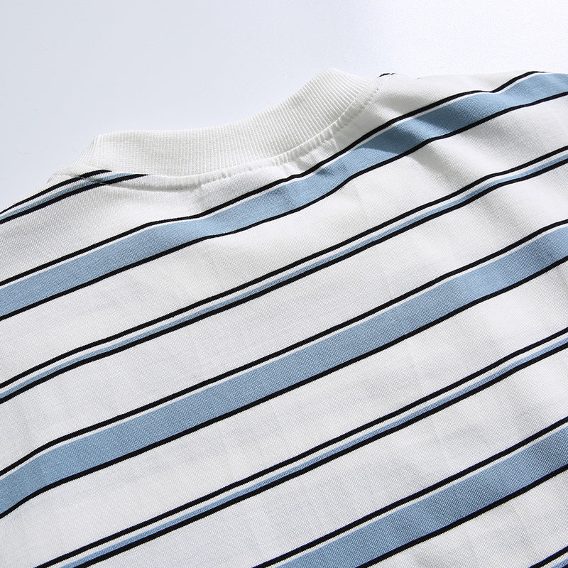 Classic striped long-sleeved t-shirt