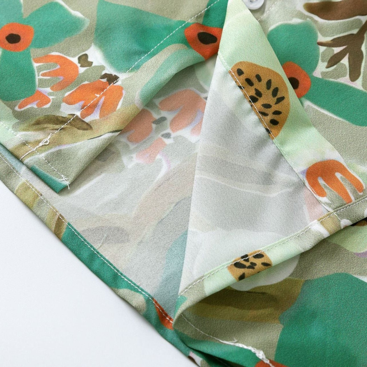 Hawaiian Vacation Floral Print Shirt