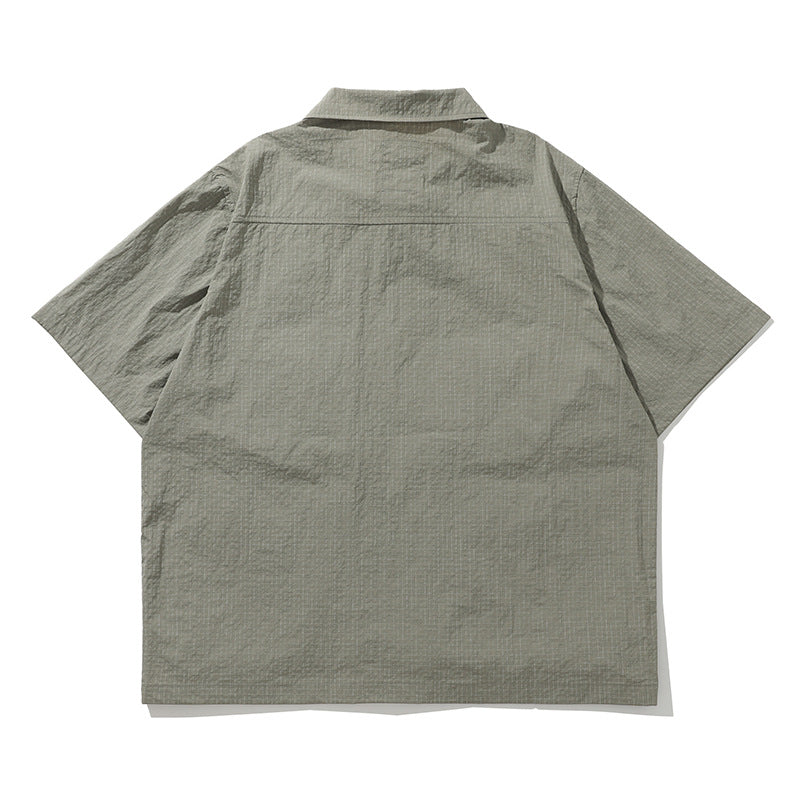 Functional work shirt with large pockets