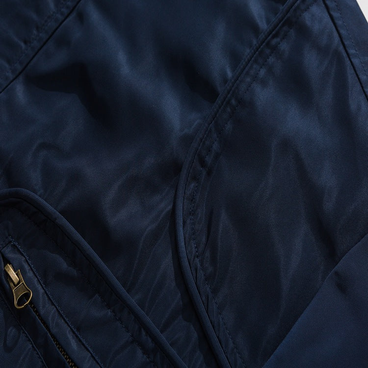 American casual retro flight jacket