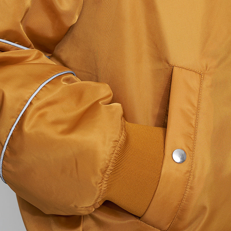 Lightweight retro plain jacket