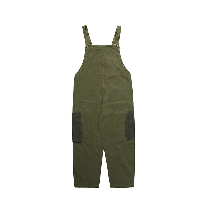 American casual work style overalls