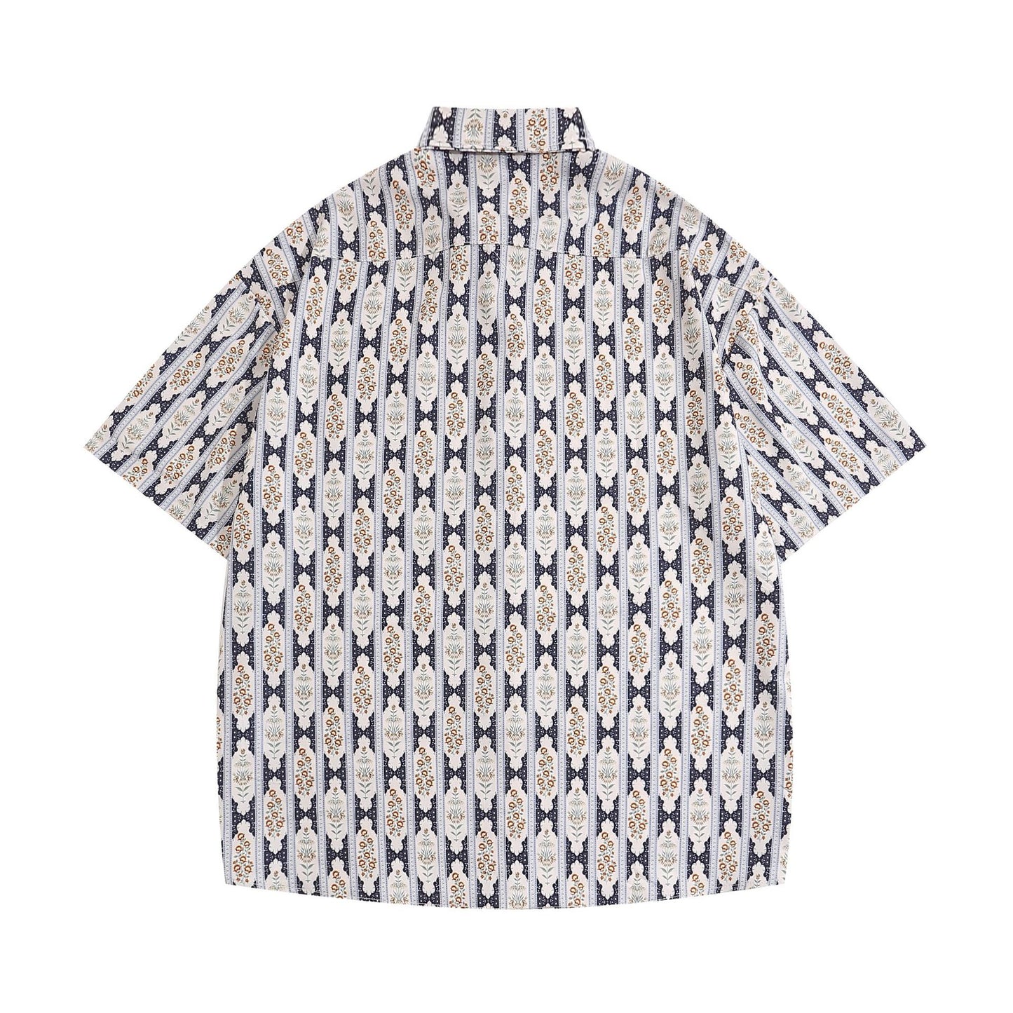 Classic floral print aloha shirt