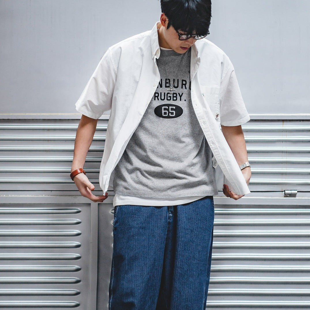 袖・配色切替 イングランドラグビーTシャツ
