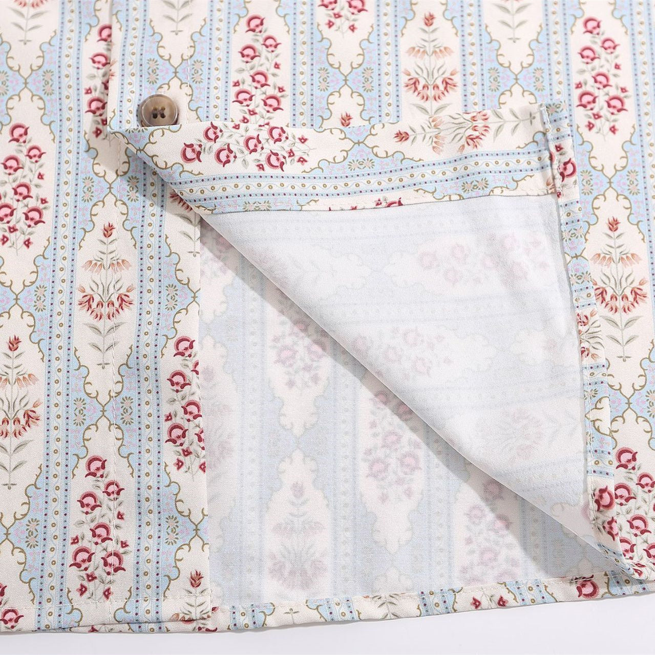 Classic floral print aloha shirt