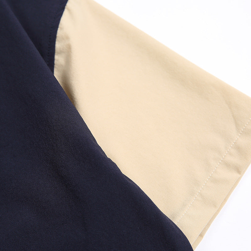 Fashionable pocket short sleeve T-shirt