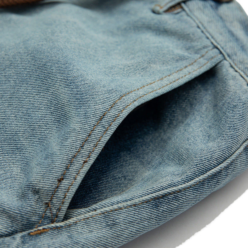 Improved Lumberjack Denim Easy Shorts