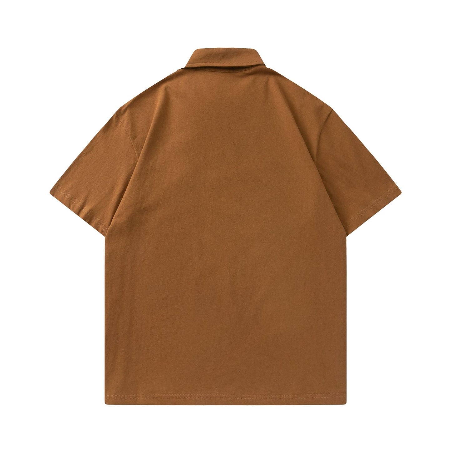 Classic plain pocket polo shirt