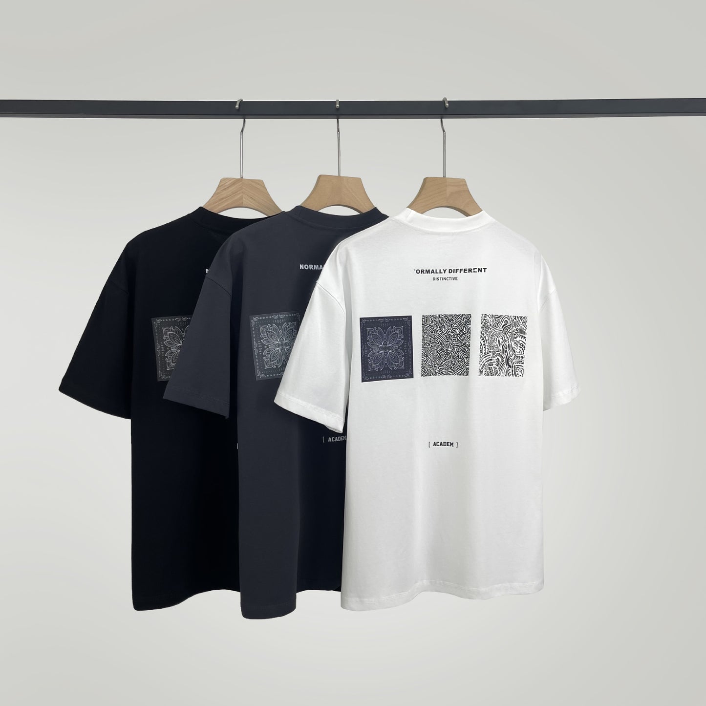 切替ポケット合わせやすい半袖Tシャツ