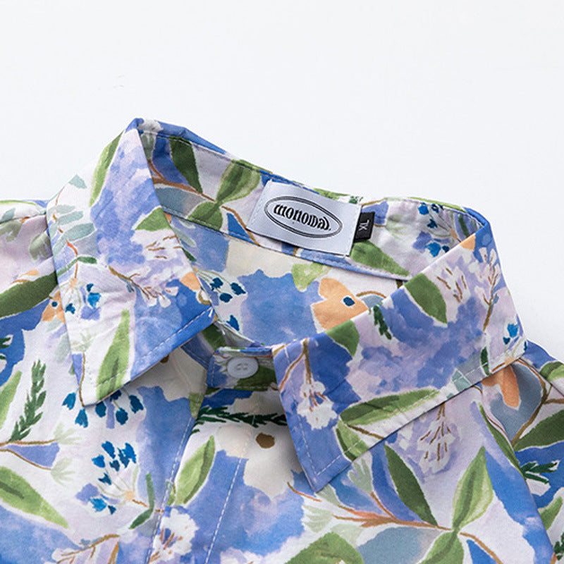 Vacation Painting Print Shirt