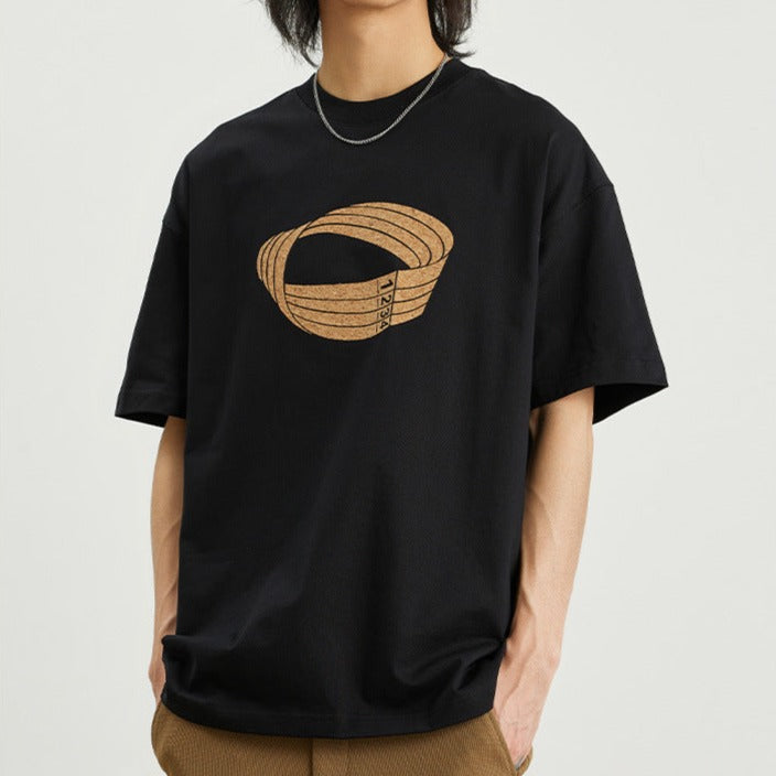 Tree Ring Print T-Shirt