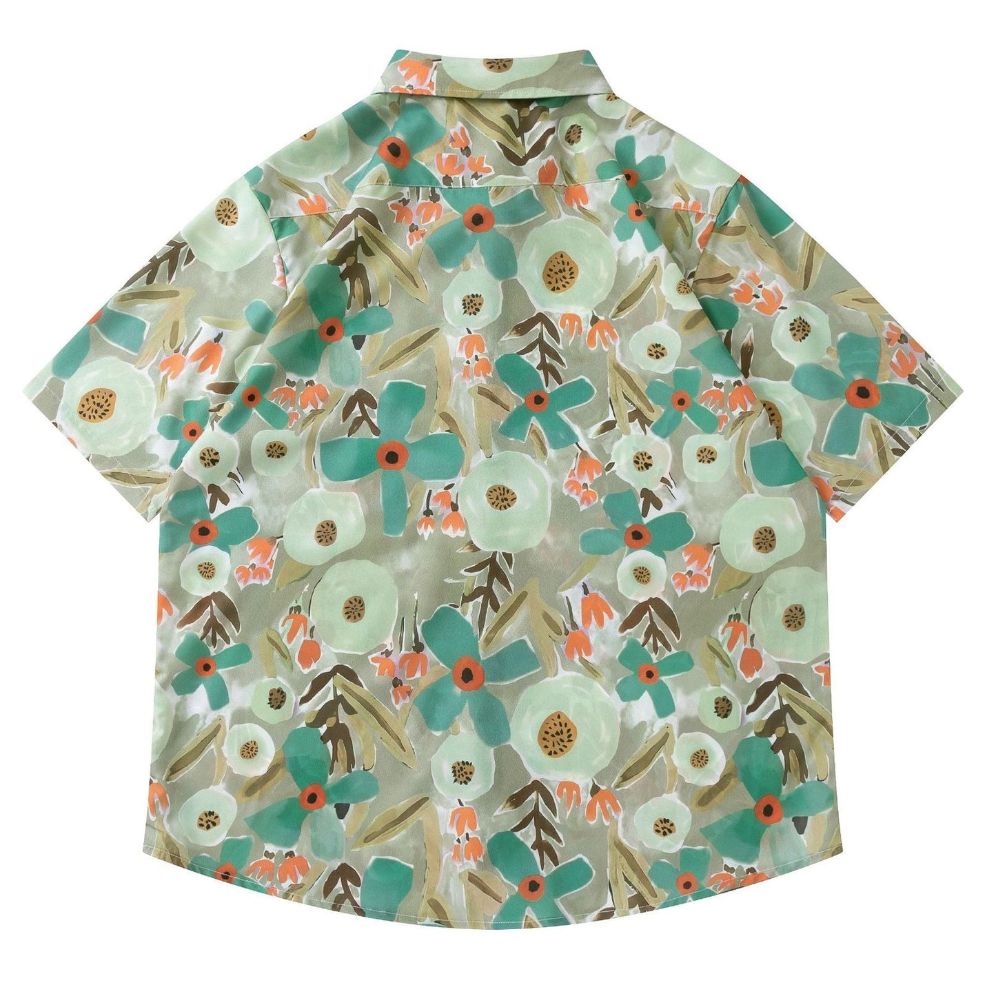 Hawaiian Vacation Floral Print Shirt