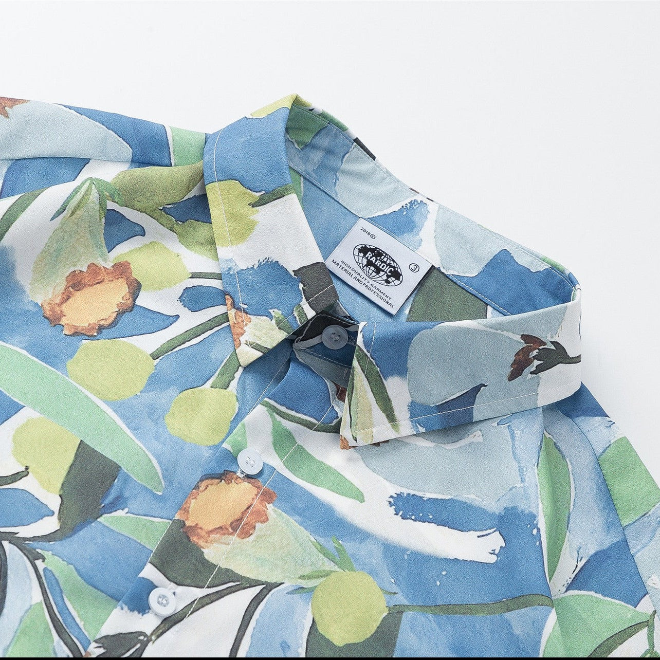 Hawaiian Vacation Painting Print Shirt