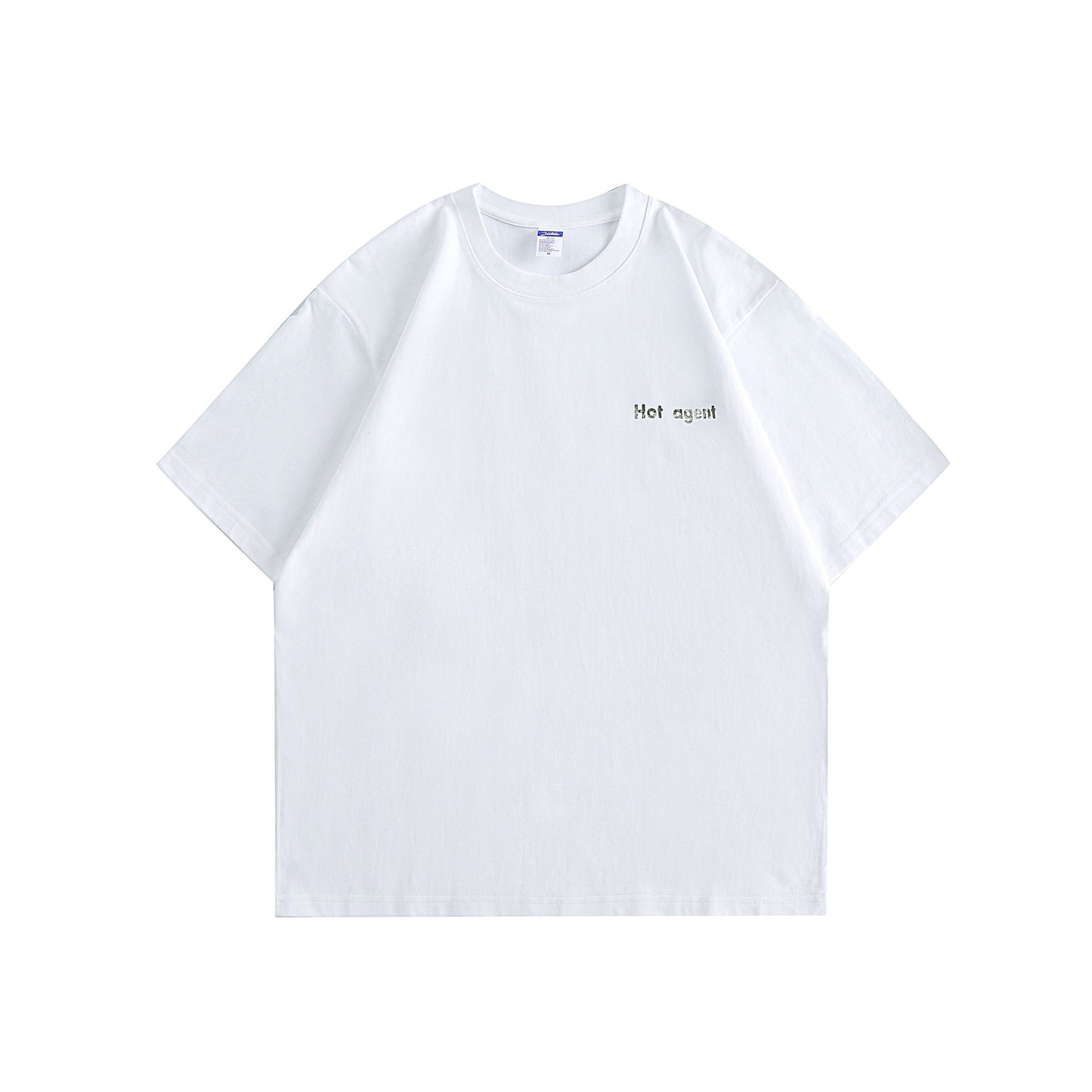Printed casual loose T-shirt