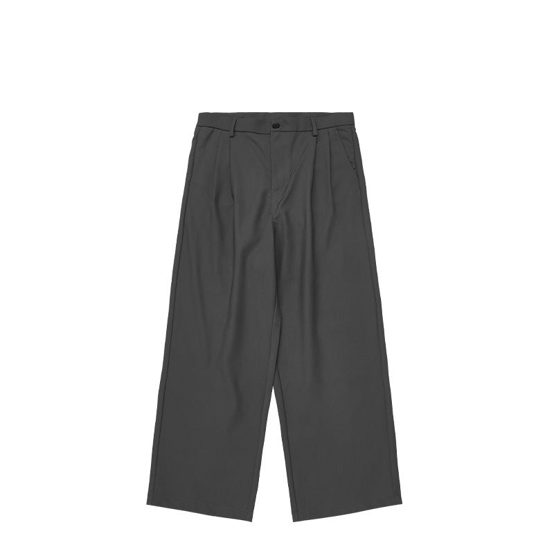 Loose Drape Casual Suit Pants