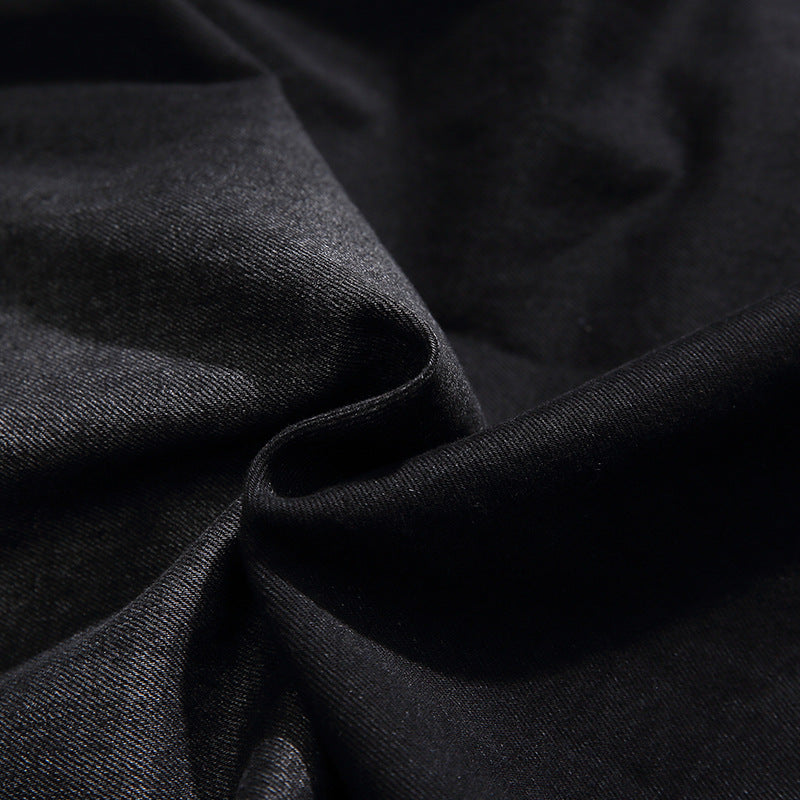 Washed Black Retro Jacket