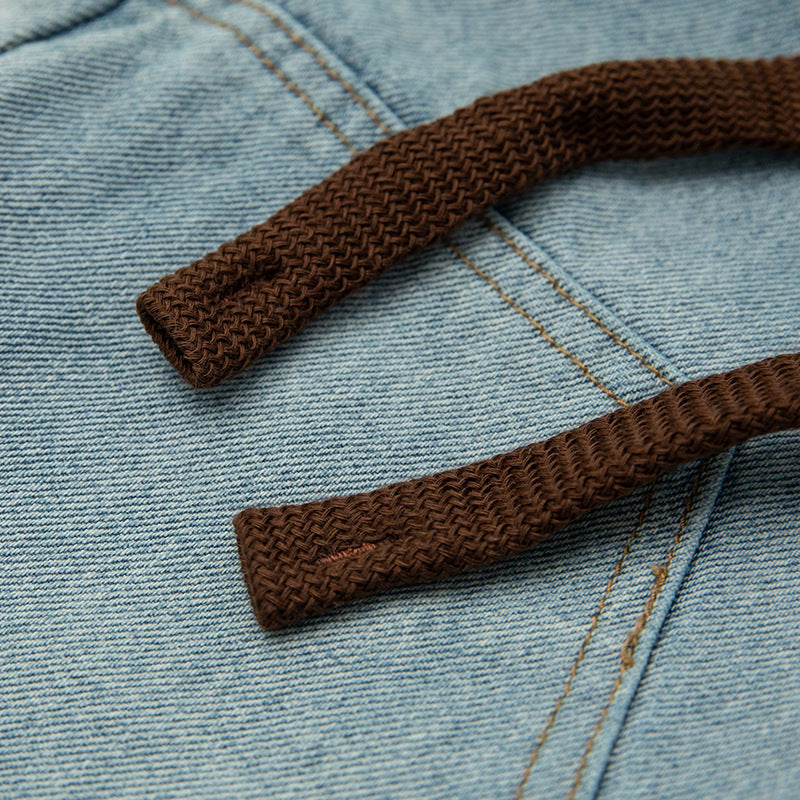 Improved Lumberjack Denim Easy Shorts