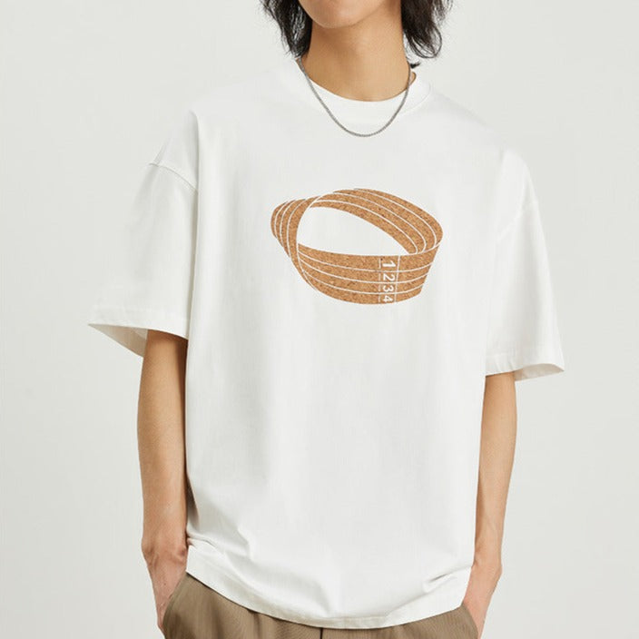 Tree Ring Print T-Shirt