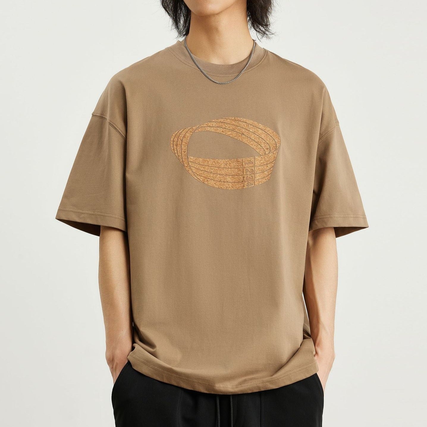 Tree Ring Print T-Shirt
