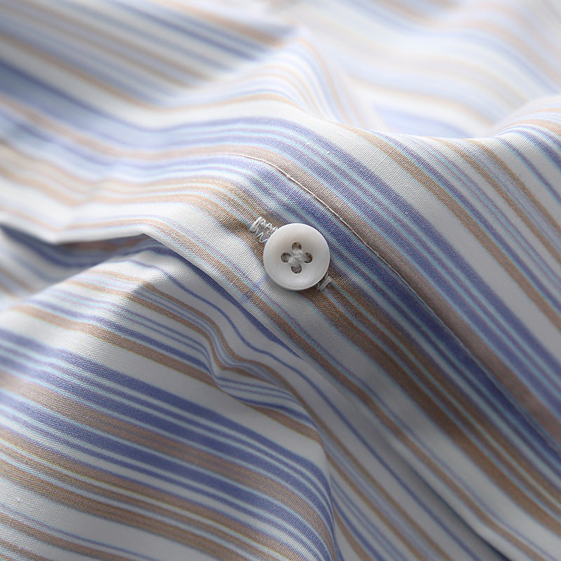Pocket Stripe Short Sleeve Shirt